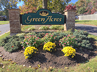 entrance sign
